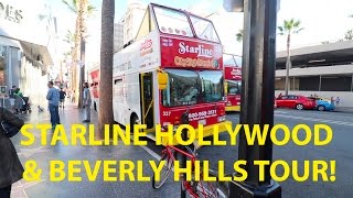 The Starline Hollywood Bus Tour Review [upl. by Ylecic242]