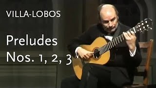 Preludes Nos 1 2 3 • VillaLobos • Julian Bream [upl. by Anatole]