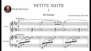 Claude Debussy  Petite Suite for Piano 4 hands 1889 [upl. by Aizahs]