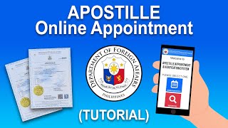 DFA Online Appointment ApostilleRed Ribbon – 6 MIN TUTORIAL [upl. by Adlihtam390]