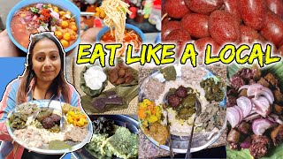 Exotic Khasi Food in Shillong Eat Like a Local Meghalaya India  Ep4 [upl. by Itsa]