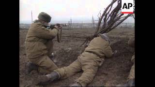 RUSSIA RUSSIAN ARMY DEVASTATING CHECHNYA CAPITAL GROZNY [upl. by Meagher]