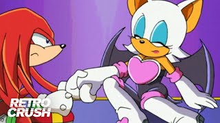 Best Knuckles x Rouge Moments  Sonic X 2003 [upl. by Ainoek]