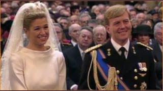 huwelijk prins willem alexander met maxima [upl. by Mela]