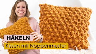 Einfaches Kissen häkeln  DIY Deko [upl. by Hild]