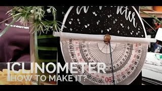 How to make Clinometer Easy and simple DIY [upl. by Tsew]