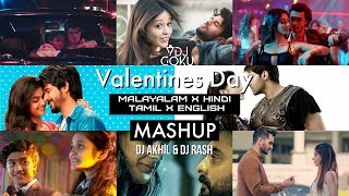 Malayalam x Tamil Valentines Mashup 2019  13 Songs  Rashe x DJ Akhil  VDJ Goku [upl. by Alhan]