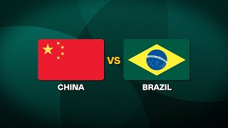 China vs Brazil  2025 World Baseball Classic Qualifiers [upl. by Maghutte]