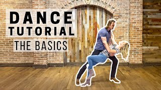 Country Swing Dancing THE BASICS Tutorial [upl. by Sirah]