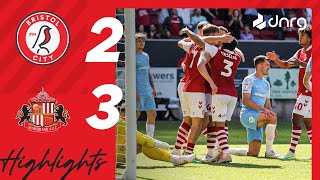 Bristol City 23 Sunderland  Highlights [upl. by Innaig889]