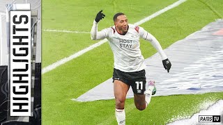 HIGHLIGHTS  Derby County Vs Bristol Rovers [upl. by Orelee409]