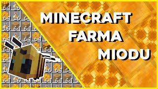 Minecraft automatyczna farma miodu  Poradnik 121 [upl. by Neroled]