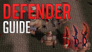 Obtaining all Defenders guide  Runescape 3 [upl. by Giarc]