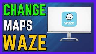 How to Change Maps View Waze App  Simple Guide [upl. by Yerfej]