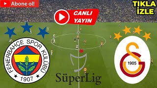 FENERBAHÇE GALATASARAY MAÇI CANLI İZLE [upl. by Salahcin]