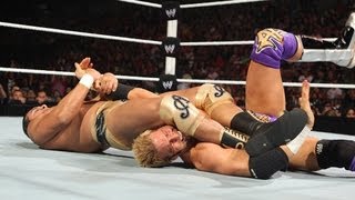 Zack Ryder vs Alberto Del Rio Rey Mysterio returns Raw July 16 2012 [upl. by Blumenthal]