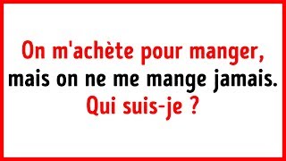 18 Devinettes Amusantes Qui Vont Mettre ta Logique à lépreuve [upl. by Humfried]