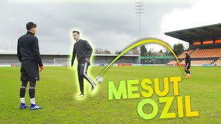 MESUT ÖZIL CRAZY SKILLS CROSSBAR AND MORE [upl. by Nujra726]