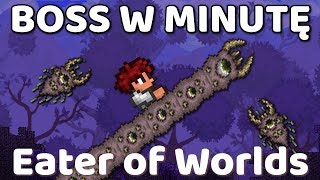 Boss w minutę  Eater of Worlds Terraria 13 [upl. by Namyw833]