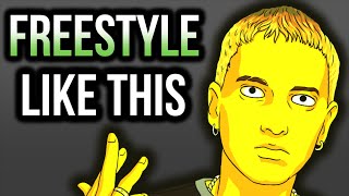 How To Freestyle Rap Better In 5 Simple Steps For Beginners [upl. by Ettennat]