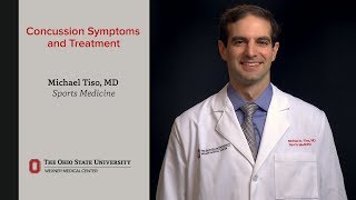 Concussion symptoms and treatment  Ohio State Medical Center [upl. by Iana]