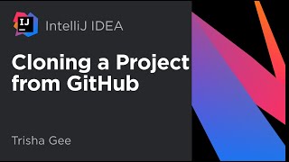 IntelliJ IDEA Cloning a Project from GitHub [upl. by Bayard542]