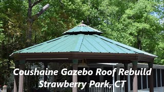 How to build a Gazebo Roof [upl. by Thorstein]