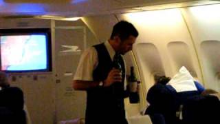 Aerolineas Argentinas Business Class Service アルゼンチン航空 ビジネスクラス [upl. by Akinnej]