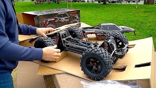 Traxxas XMAXX Unboxing  RC First Run [upl. by Jean-Claude]