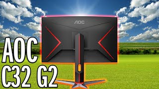 AOC 32 inch Curved Gaming Monitor C32G2 [upl. by Androw746]