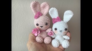 Teje conejo amigurumis by Petus English subtitles [upl. by Kunin]