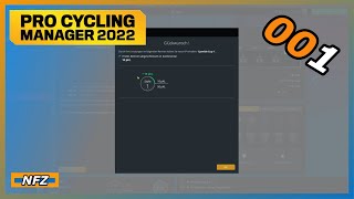 Pro Cycling Manager 2022  001 ► Das erste Rennen und erste Erfahrung ► PCM 2022 Gameplay german [upl. by Mullins]