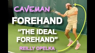 Reilly Opelka  The Ideal Forehand [upl. by Thetos]