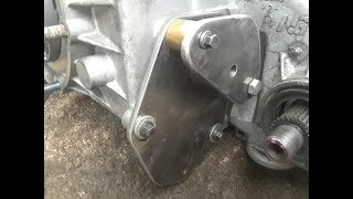 NP233 TRANSFER CASE MANUAL SHIFT KIT BUILD PART 2 [upl. by Steffy]