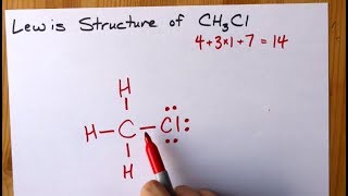 How to Draw the Lewis Structure of CH3Cl chloromethane [upl. by Anpas]