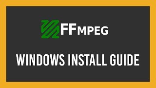 How To DownloadInstall FFMPEG on Windows 10  Full Guide [upl. by Nealah]