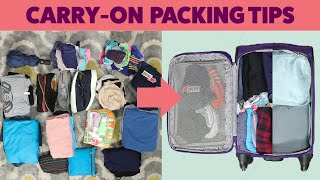 How To Pack A CarryOn Suitcase For A TwoWeek Trip [upl. by Salvador552]