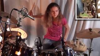 Jump Van Halen drum cover by Sina [upl. by Nelluc]