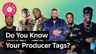 From Metro Boomin to Zaytoven Do You Know Your Producer Tags  Genius News [upl. by Ahsinal]