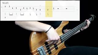 Don Ellis  Whiplash Bass Cover Play Along Tabs In Video [upl. by Thibault]