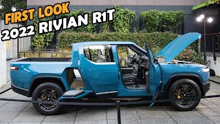 2022 Rivian R1T Pickup  ALL YOU NEED TO KNOW Exterior Interior Specs Price [upl. by Ynohtnaleahcim]