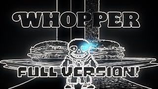 Burger King quotWhopper Whopperquot Vocoded to Megalovania Full Version [upl. by Pietro]