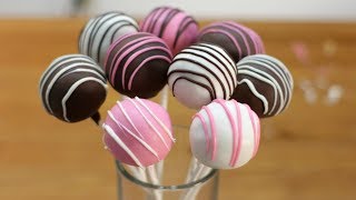 How to Make Cake Pops  Easy Homemade Cake Pop Recipe [upl. by Vidal]