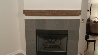 How to Install a Fireplace Mantel [upl. by Bergmans]