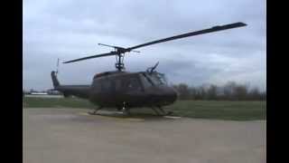 Bell UH1 Huey Helicopter Startup [upl. by Dedrick]