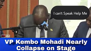 Breaking 😳 Kembo Mohadi Nearly Collapse on Stage [upl. by Dovev25]