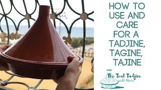 How to Use amp Care For A Tadjine Tagine Tajine  Comment utiliser un Tadjine كيفية استخدام الطاجين [upl. by Magnum211]