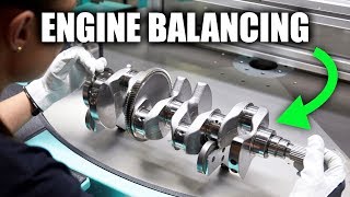 How Engine Balancing Works  Smooth Running Cars [upl. by Floro]