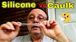 Silicone or Caulk Which one to use and why [upl. by Oznol200]