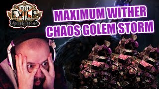 Maelström CHAOS GOLEM is INSANE potential League Starter [upl. by Eniamahs]